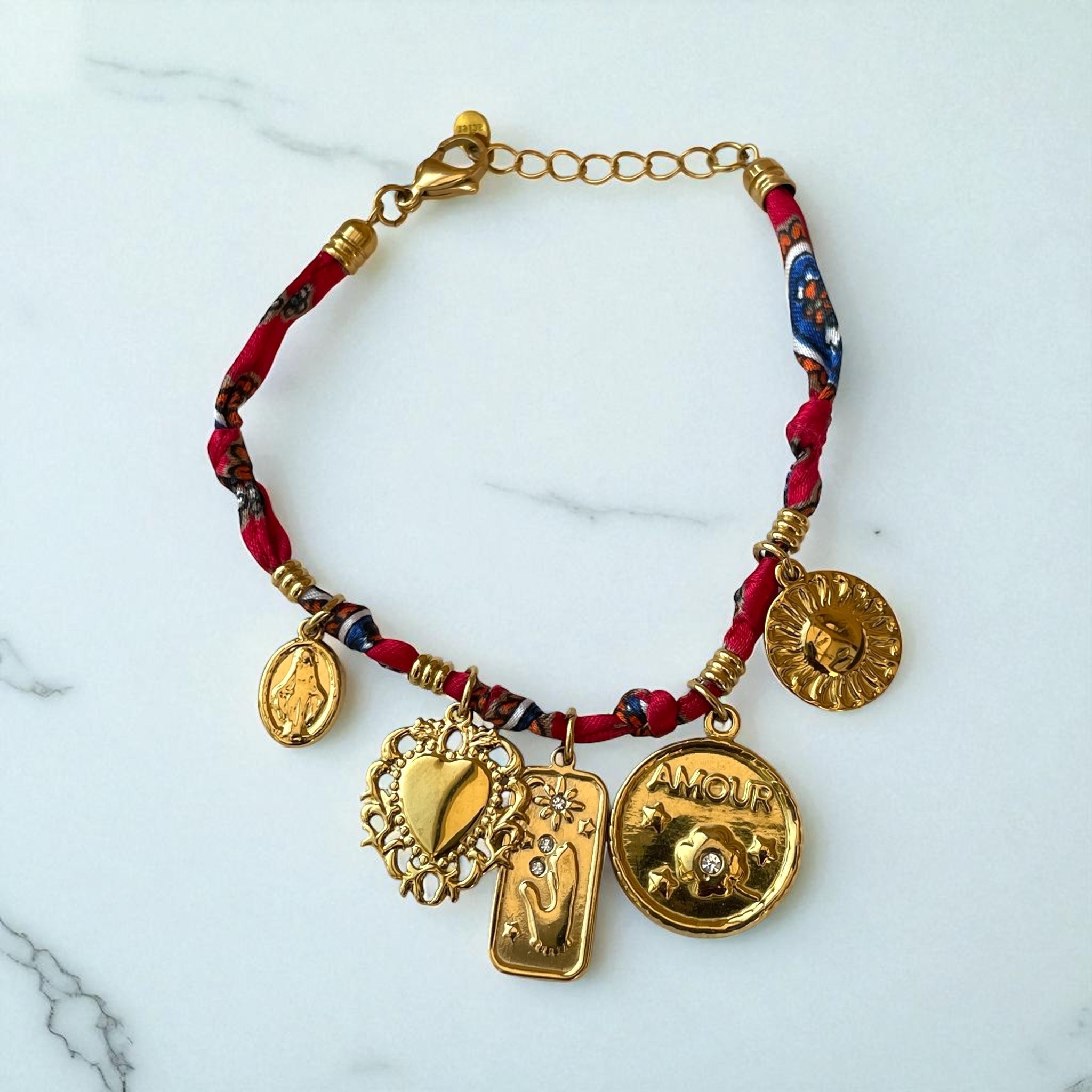 Bracelet bandana charms Rklisa