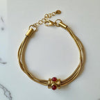 Bracelet acier inoxydable multi chaîne Rklisa