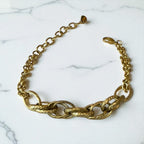 Bracelet large maillons Rklisa