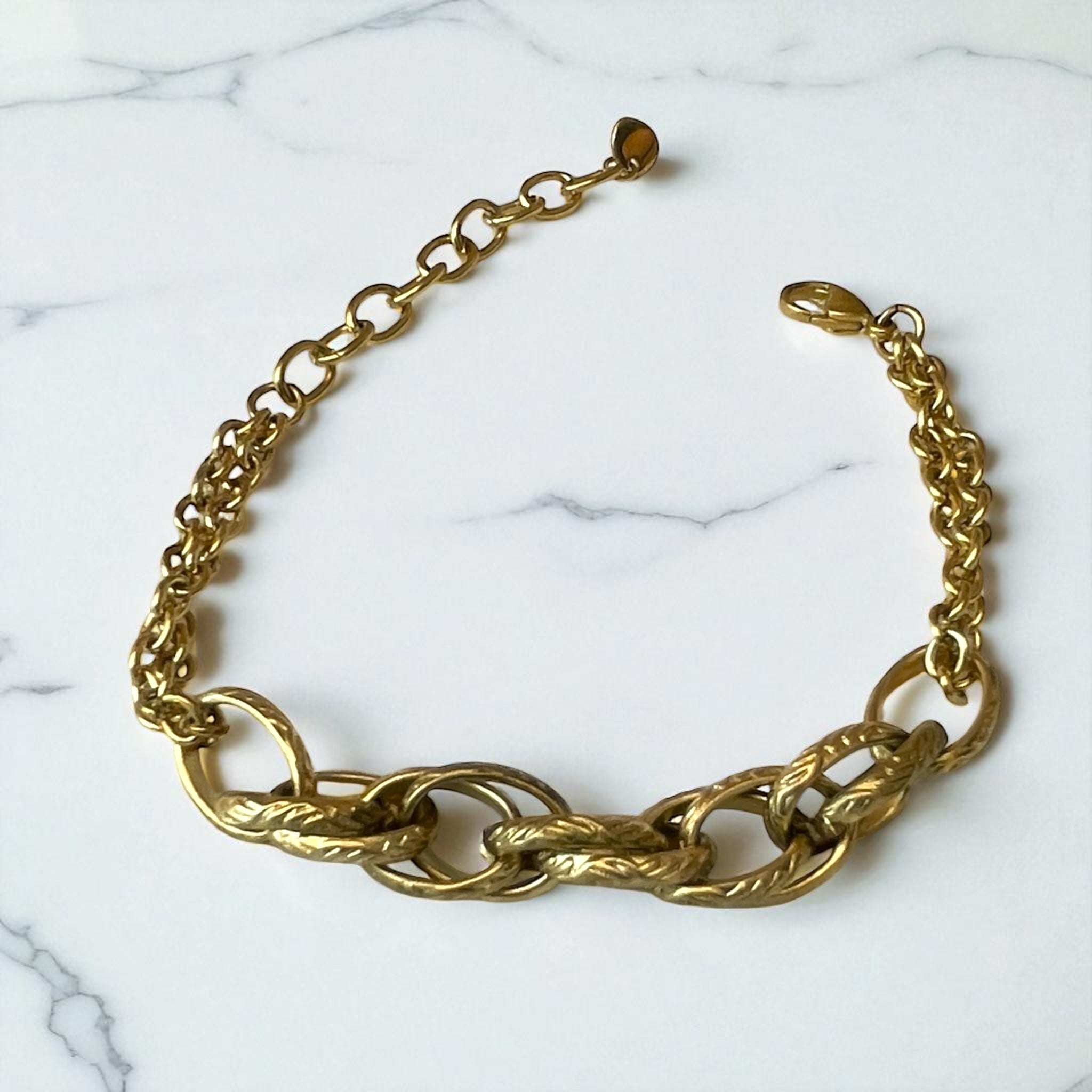 Bracelet large maillons Rklisa