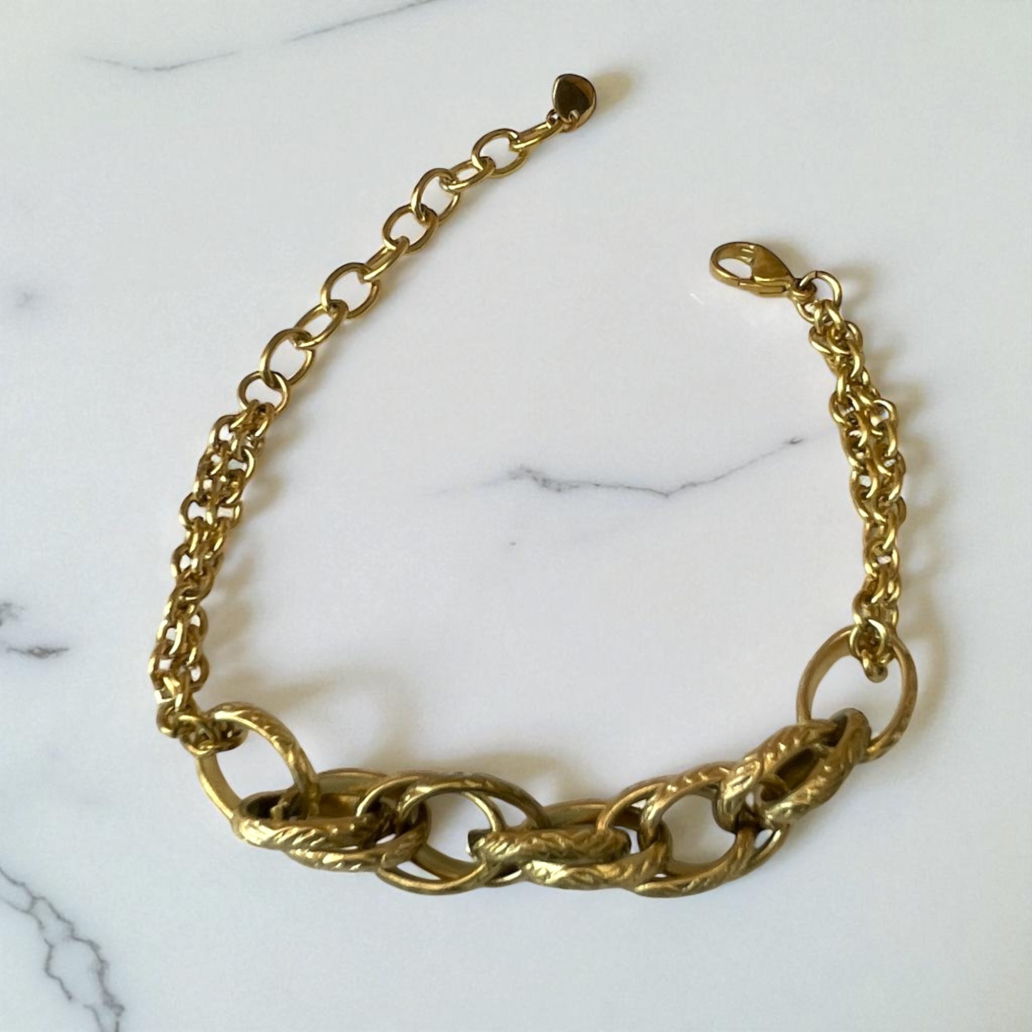 Bracelet large maillons Rklisa