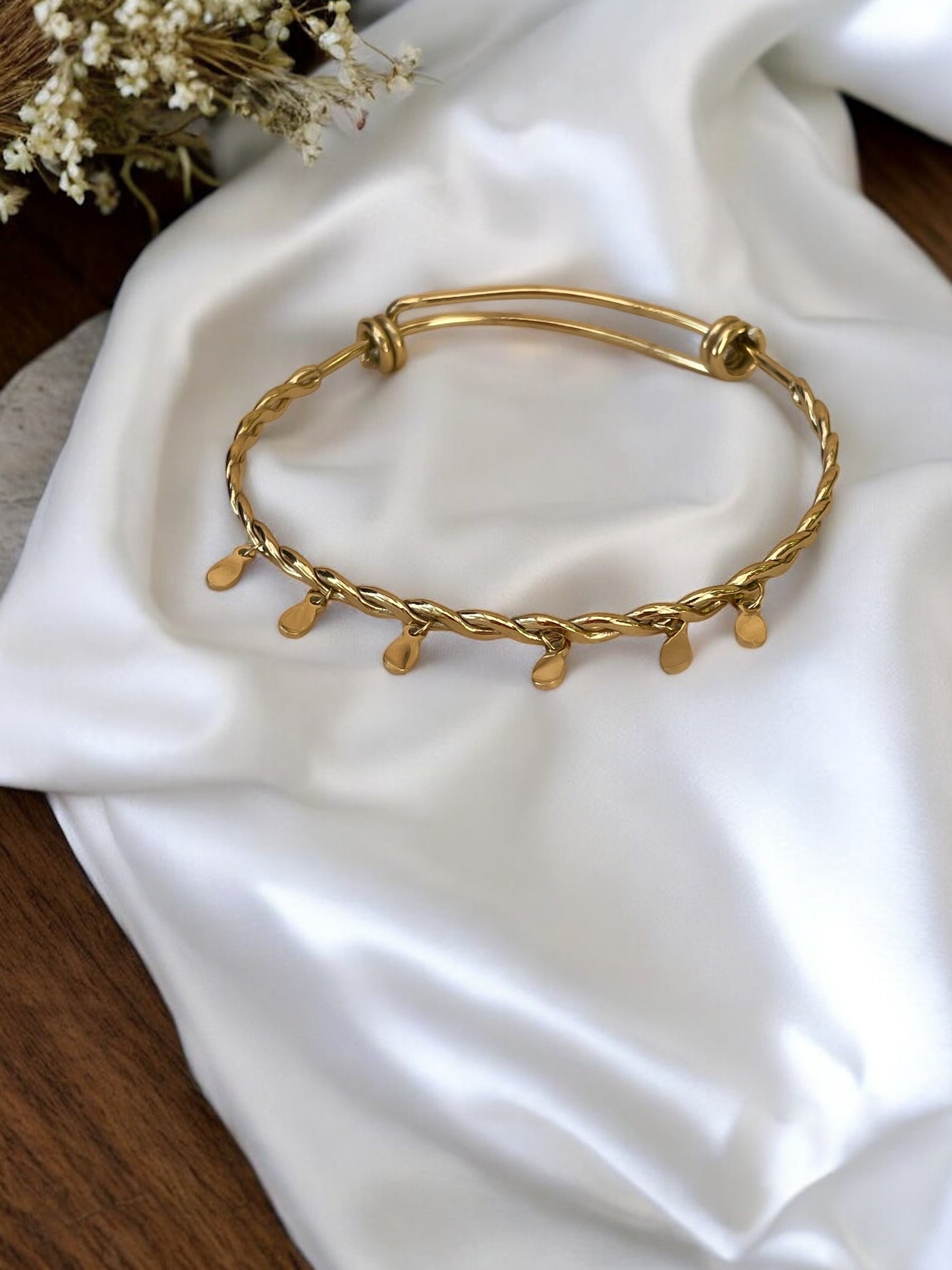 Bracelet jonc acier inoxydable Rklisa