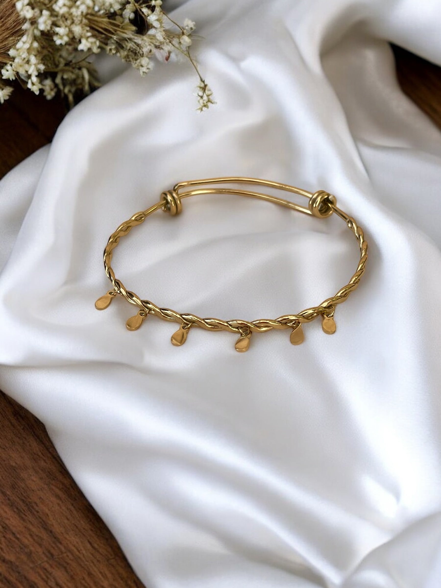 Bracelet jonc acier inoxydable Rklisa