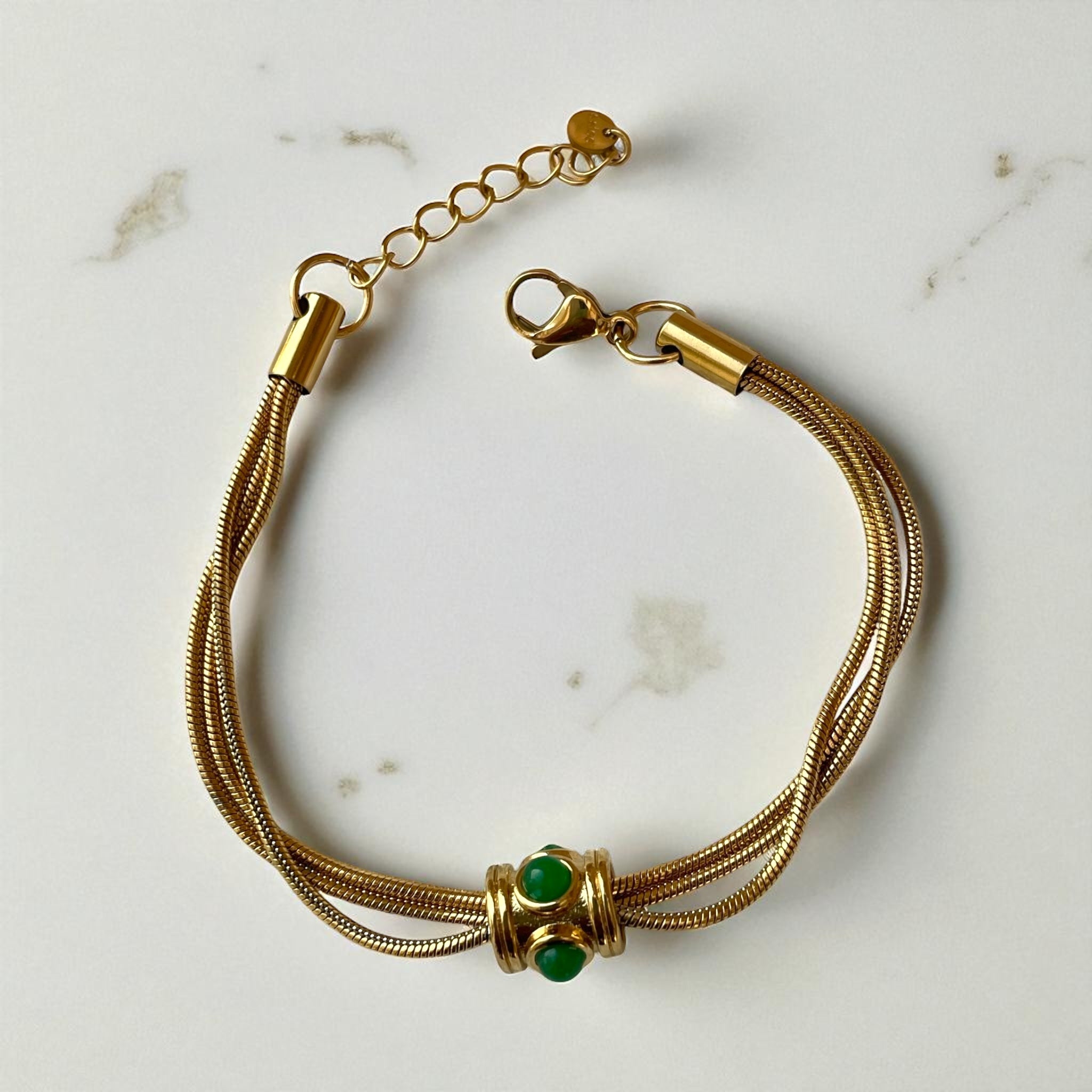 Bracelet acier inoxydable multi chaîne Rklisa