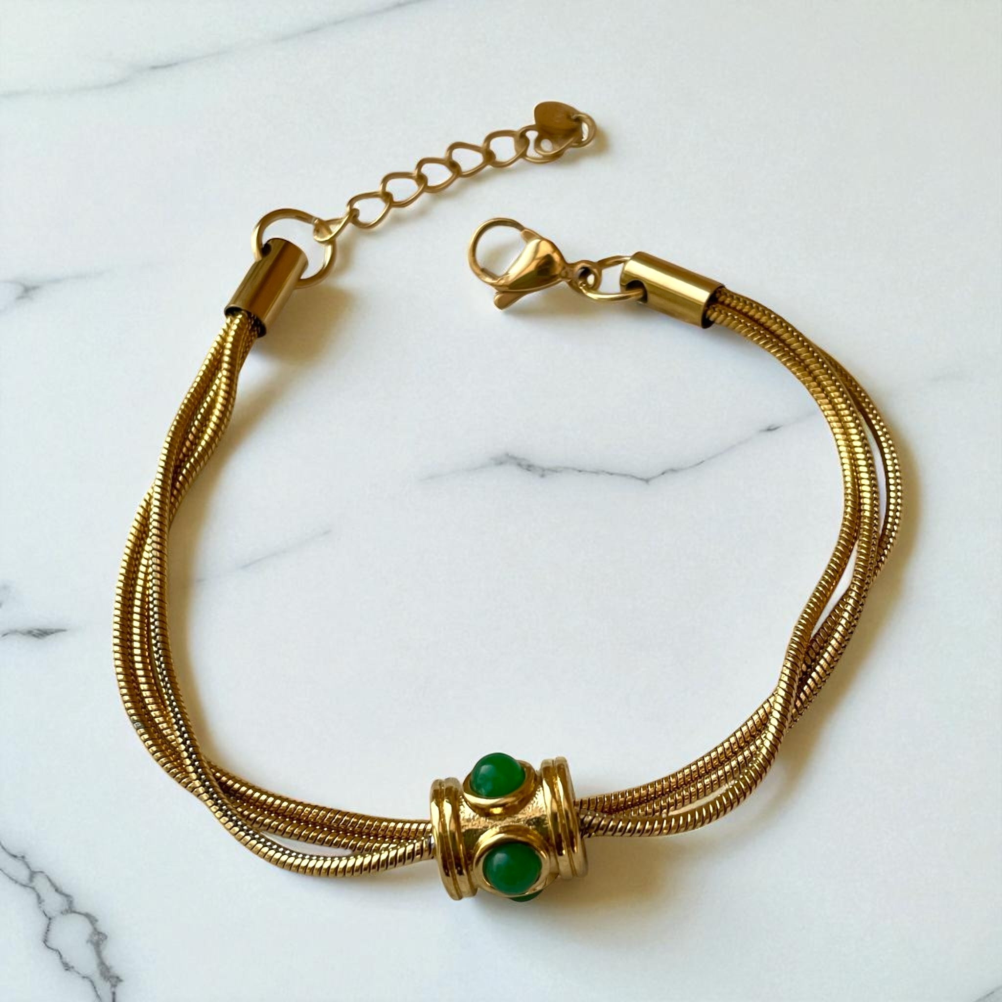Bracelet acier inoxydable multi chaîne Rklisa