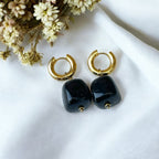 Boucles d’oreilles créoles Aluna , élégantes et légères