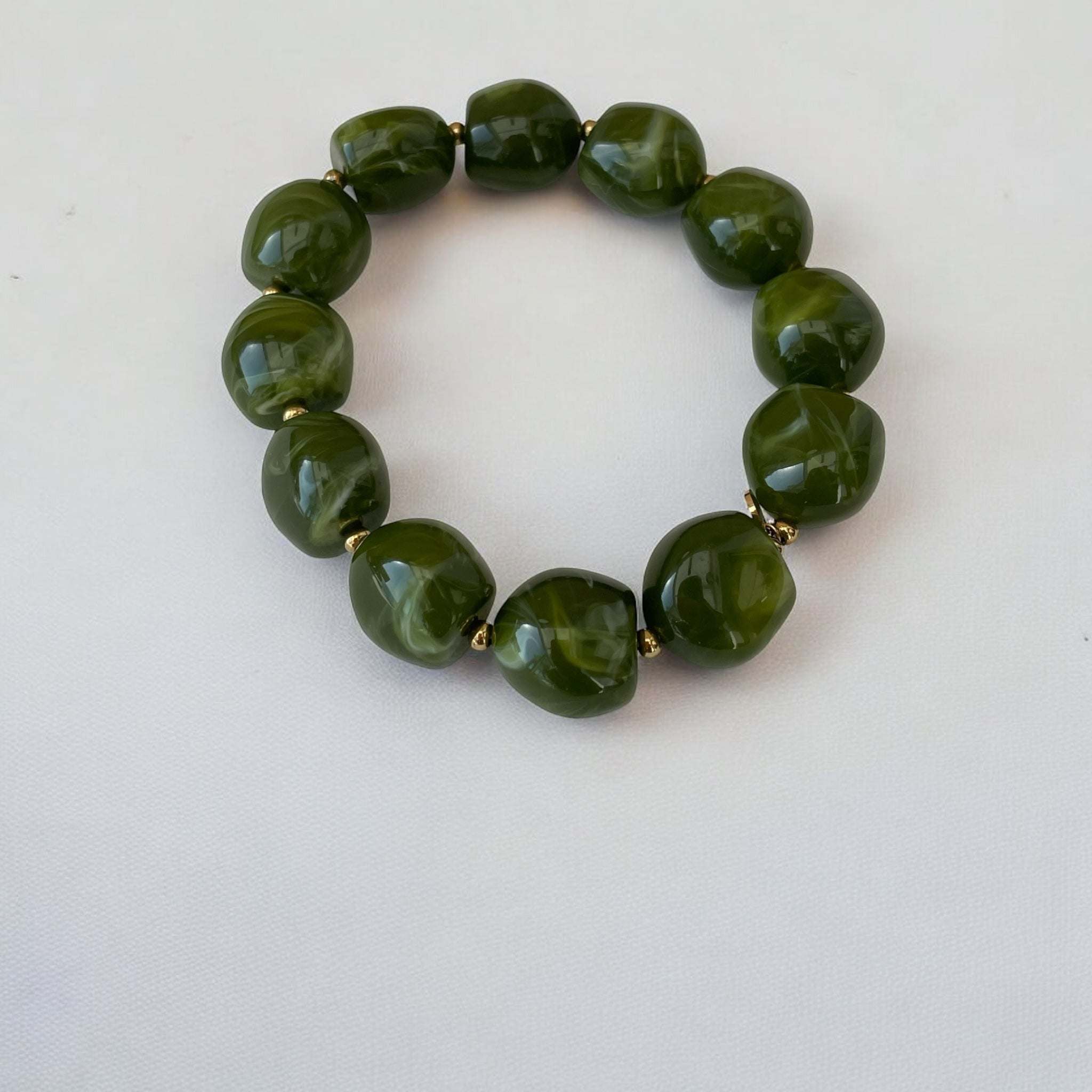 Bracelet perles en résine Rklisa