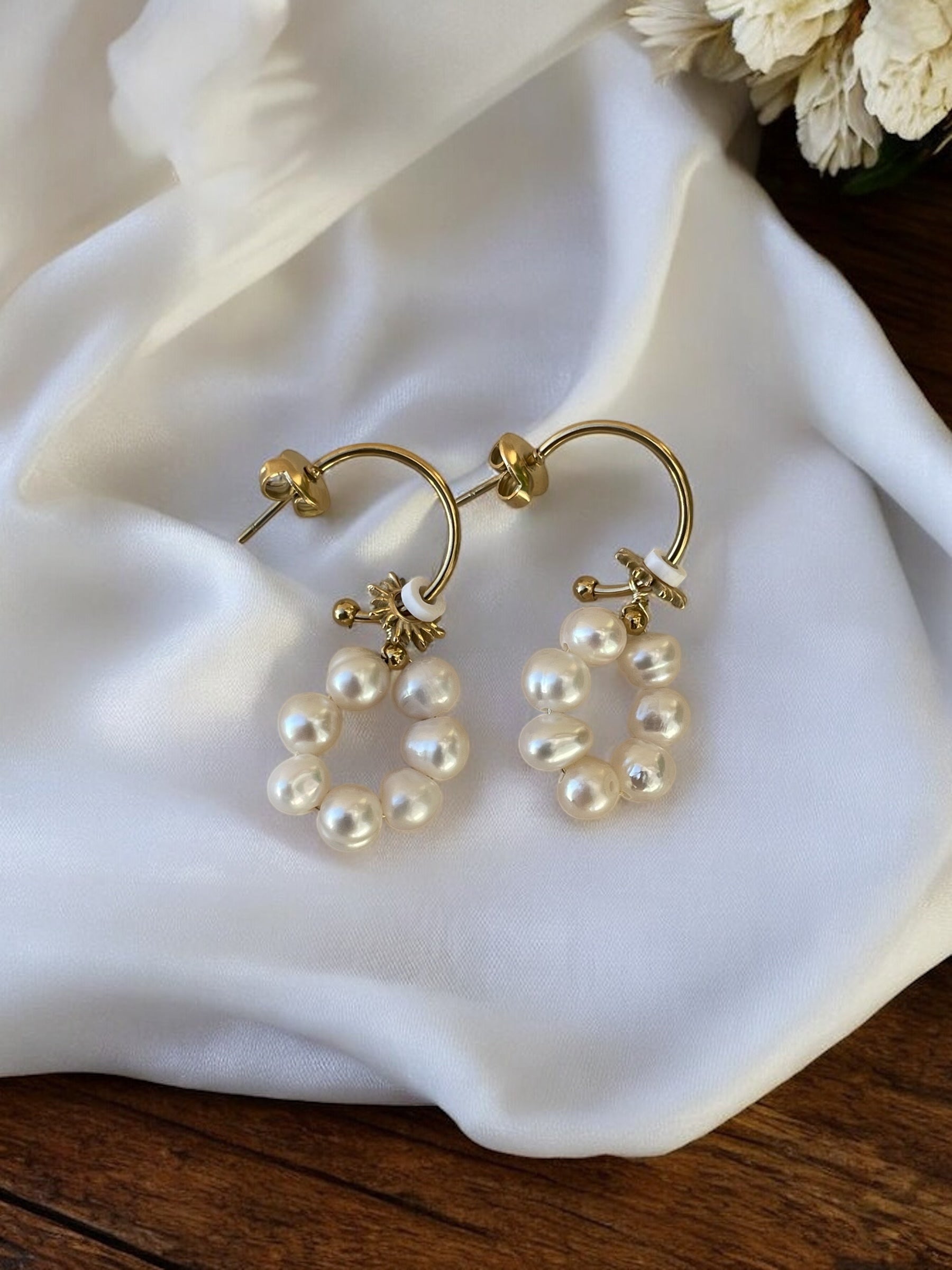 Boucles d'oreilles créoles acier inoxydable Rklisa