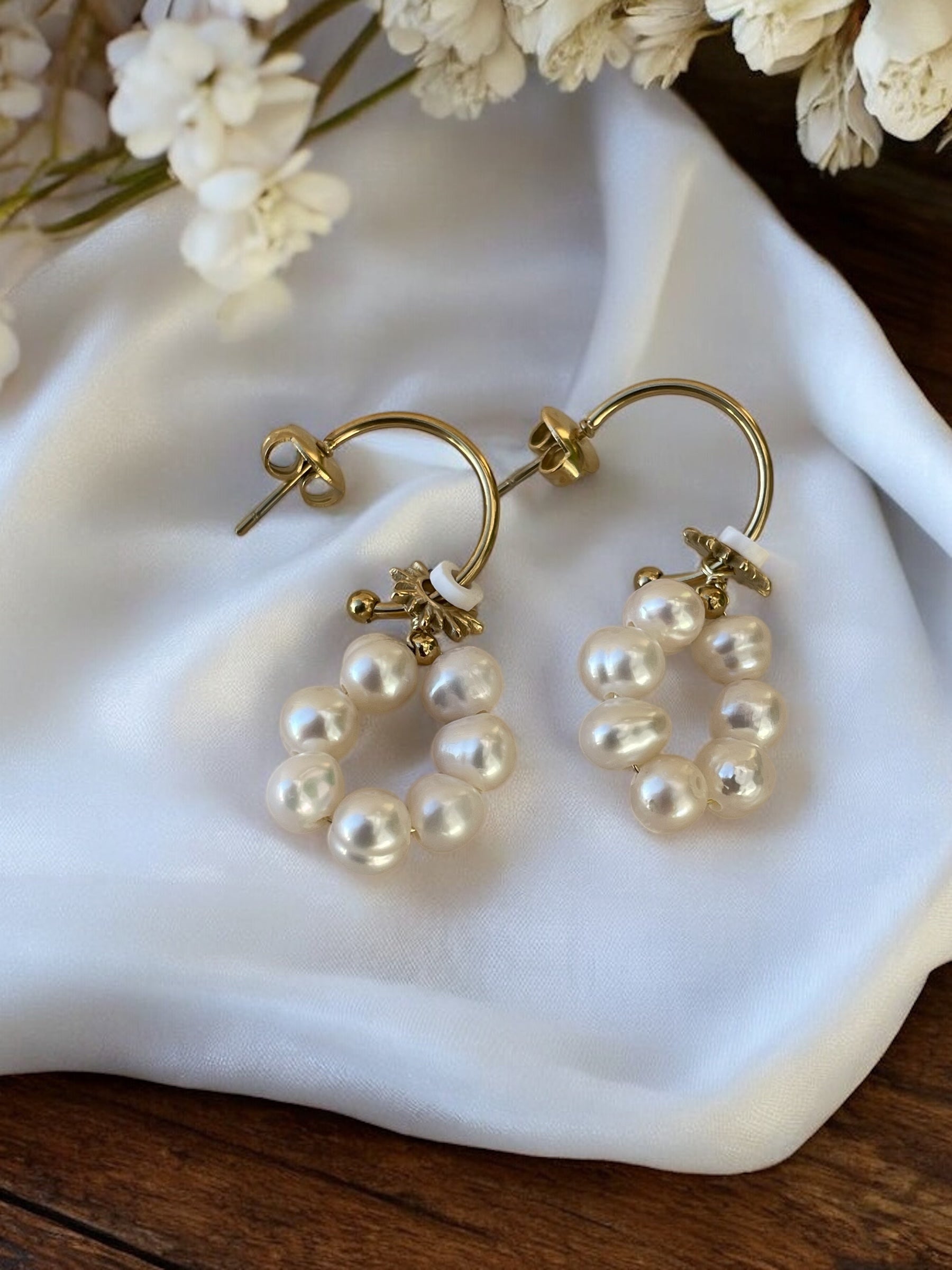 Boucles d'oreilles créoles acier inoxydable Rklisa