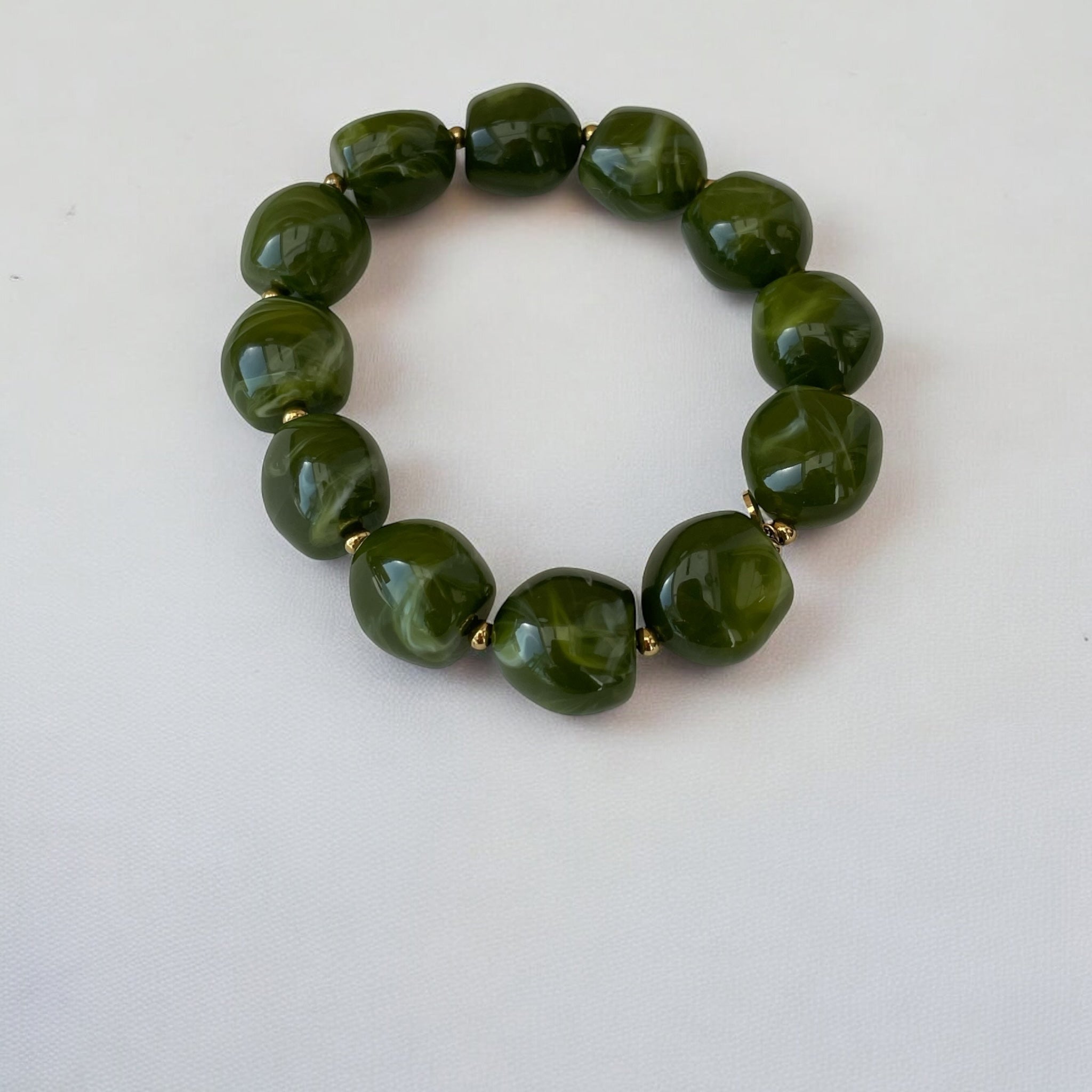 Bracelet perles en résine Rklisa