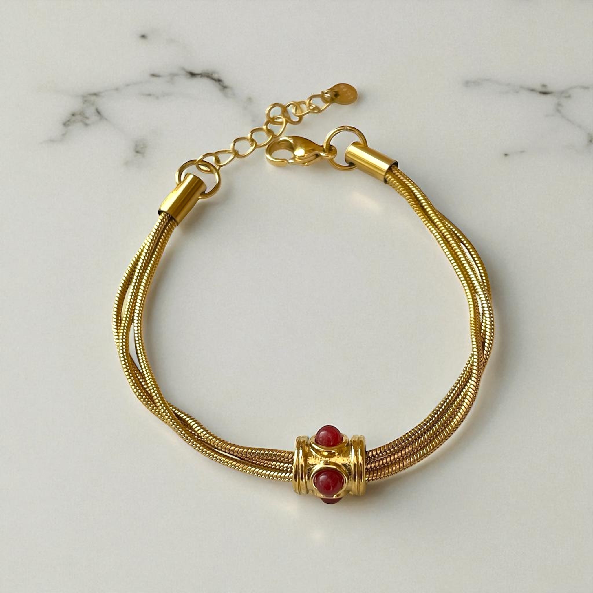 Bracelet acier inoxydable multi chaîne Rklisa