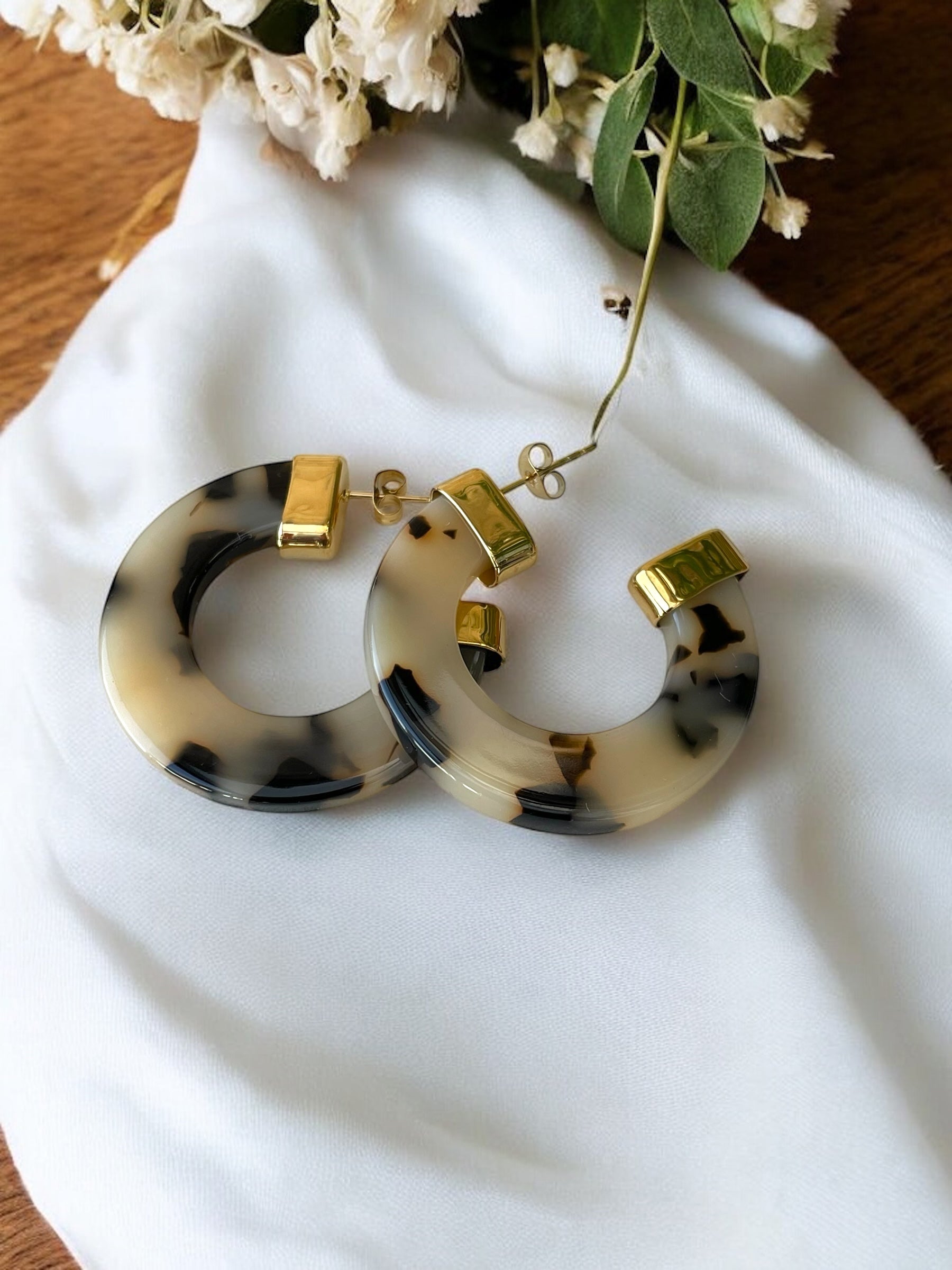 Boucles d'oreilles motif animalier Rklisa