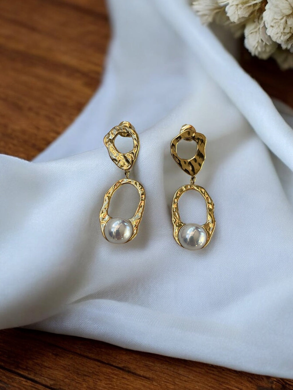 Boucles d'oreilles pendantes en acier inoxydable Rklisa