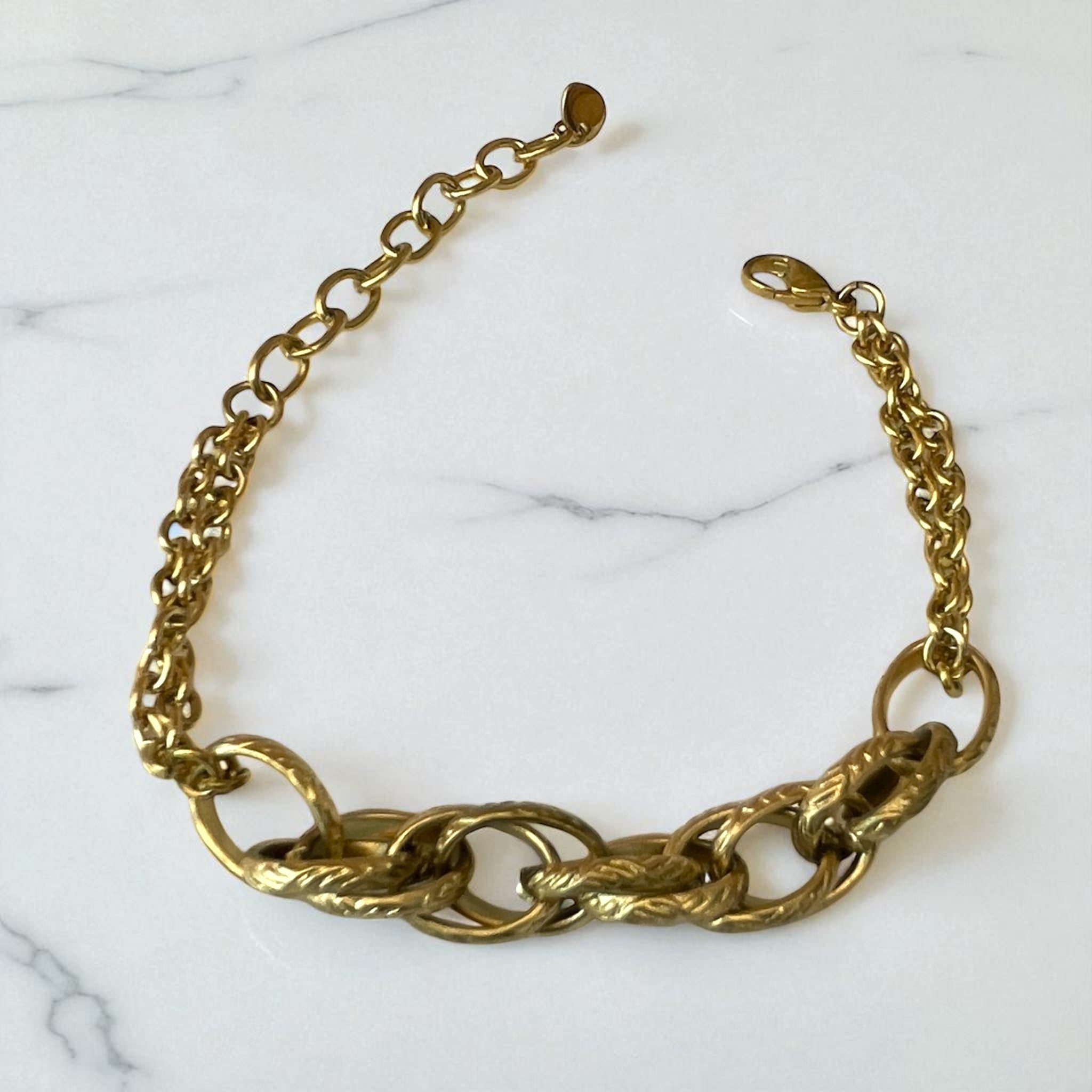 Bracelet large maillons Rklisa