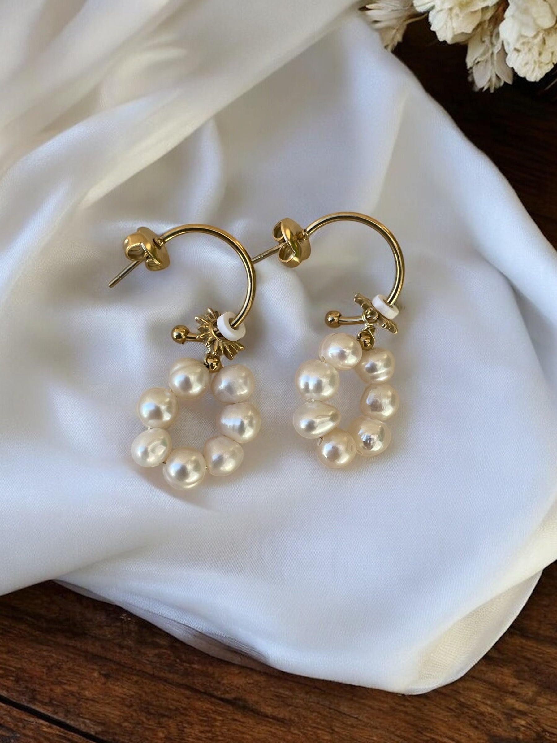 Boucles d'oreilles créoles acier inoxydable Rklisa