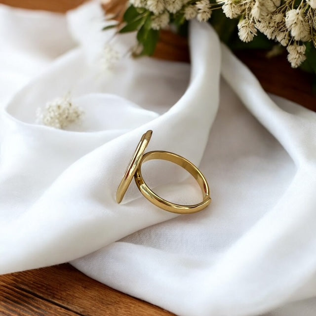 Bague nacre ovale Rklisa
