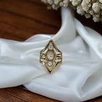 Bague triple pierre Rklisa