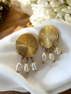 Boucles d'oreilles avec perles à clip Rklisa
