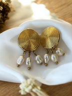 Boucles d'oreilles avec perles à clip Rklisa