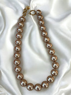 Collier grosse perles Rklisa