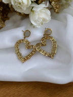 Boucles d'oreilles coeur Maboutique