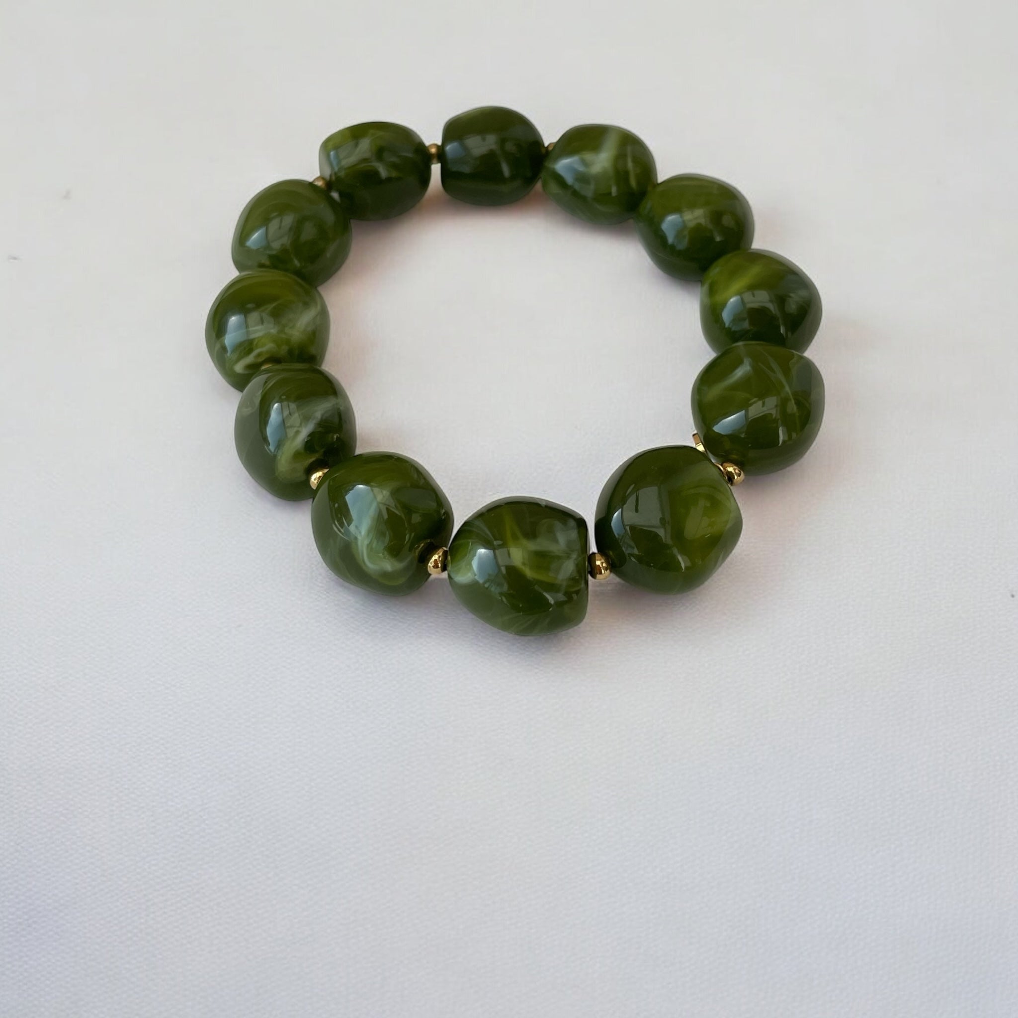 Bracelet perles en résine Rklisa