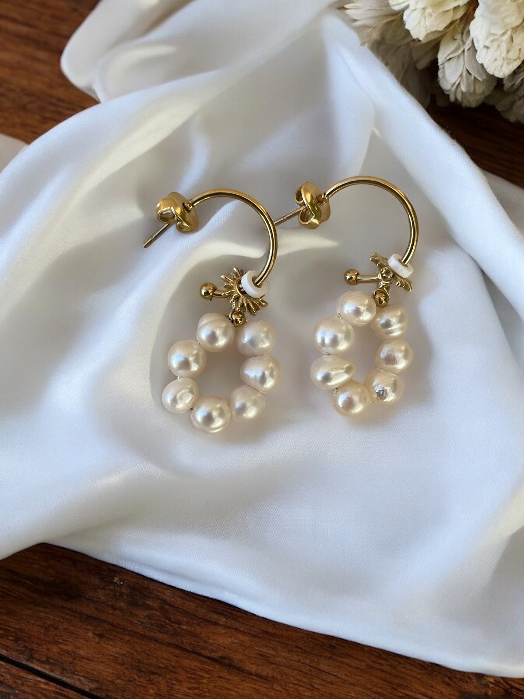 Boucles d'oreilles créoles acier inoxydable Rklisa
