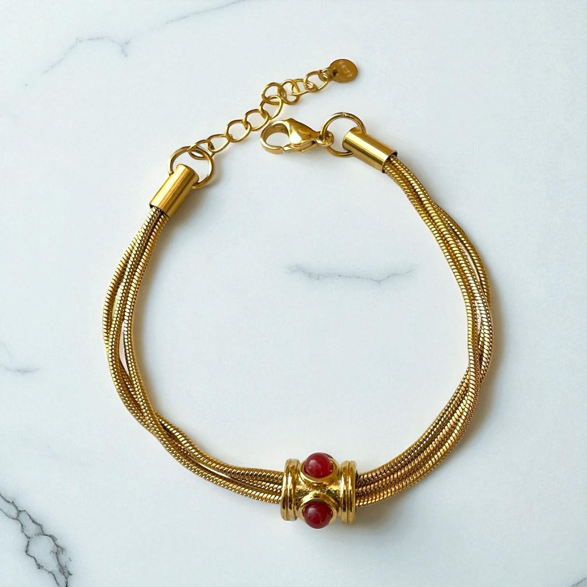 Bracelet acier inoxydable multi chaîne Rklisa