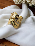Bague large en acier inoxydable Rklisa