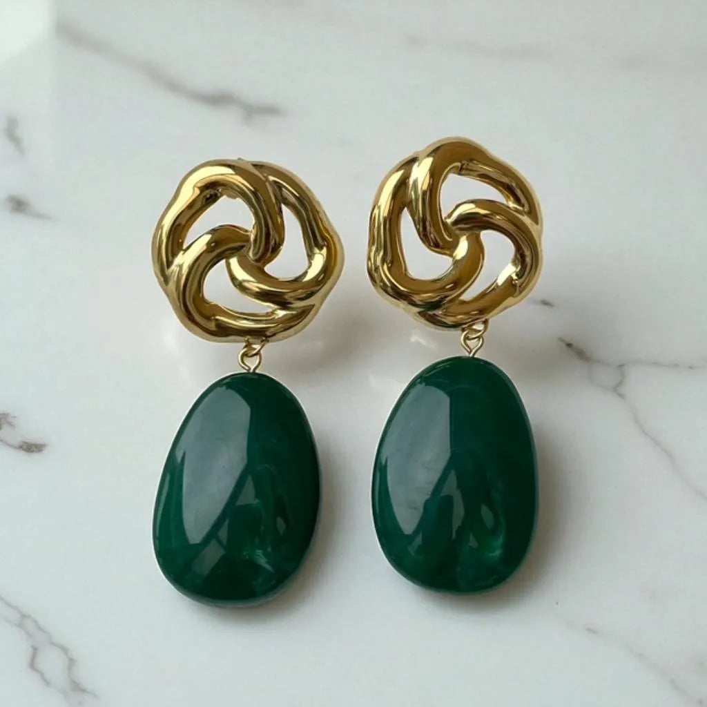 Boucles d'oreilles pendantes- bohm