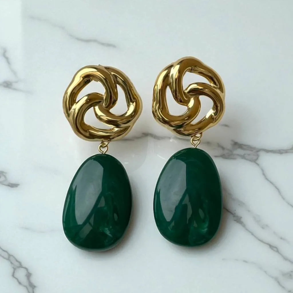 Boucles d'oreilles pendantes- bohm