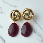Boucles d'oreilles pendantes- bohm