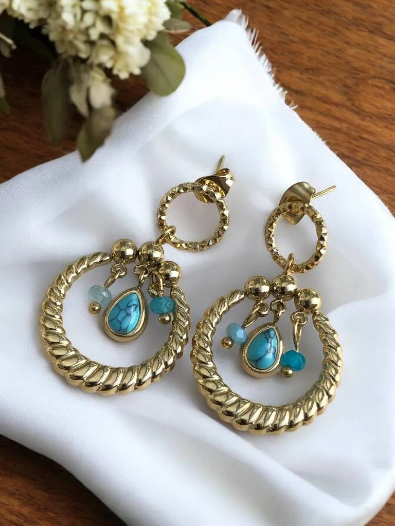 Boucles d'oreilles pendantes - Rklisa