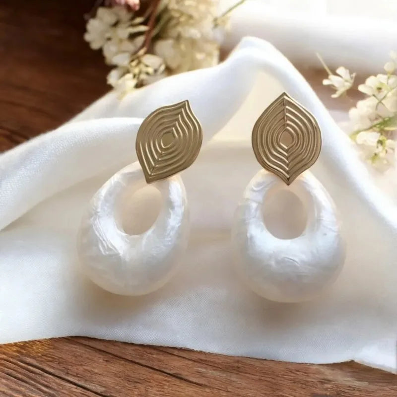 Boucles d'oreilles acier- rklisa