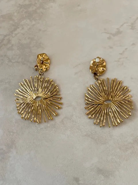 Boucles d'oreilles à clips acier inoxydable