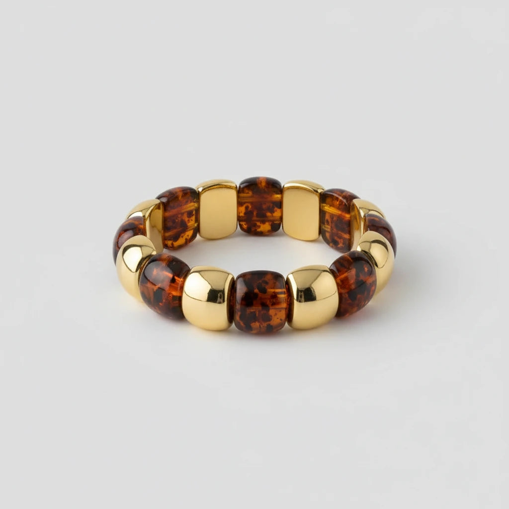 bracelet résine élastique