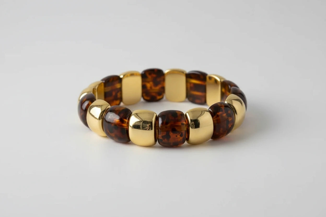 Bracelet résine élastique