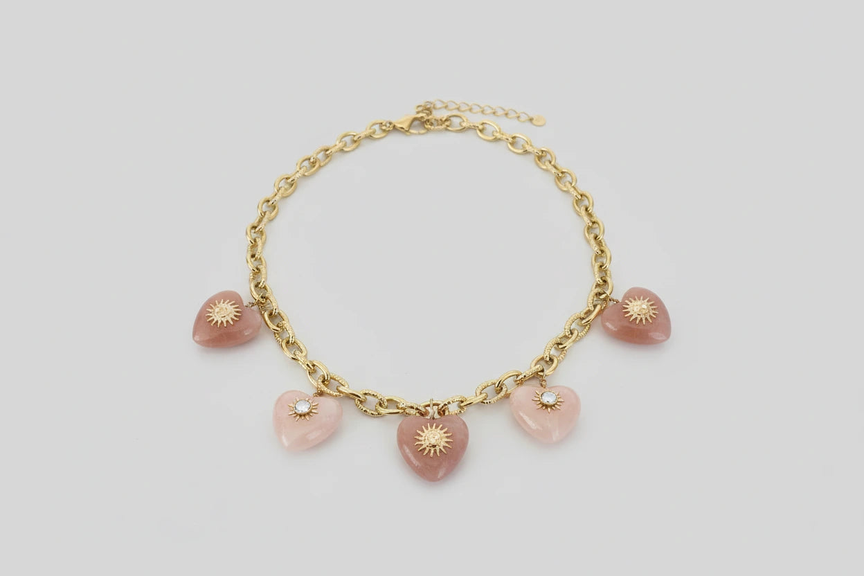 Collier breloque acier inoxydable