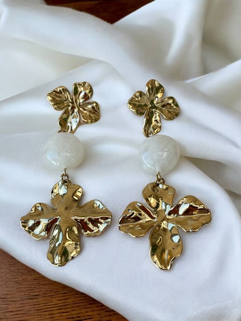 Boucles d'oreilles coeur dormeuse (Copie) Maboutique