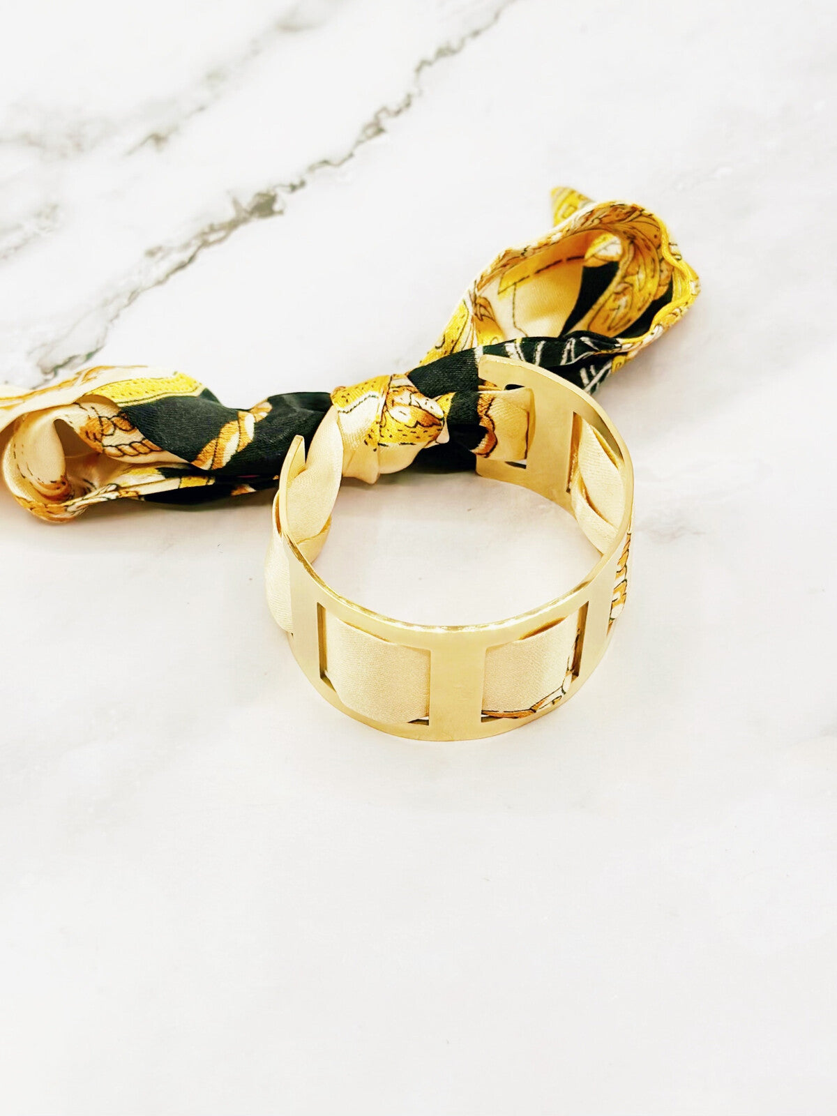 Bracelet jonc foulard Ma boutique