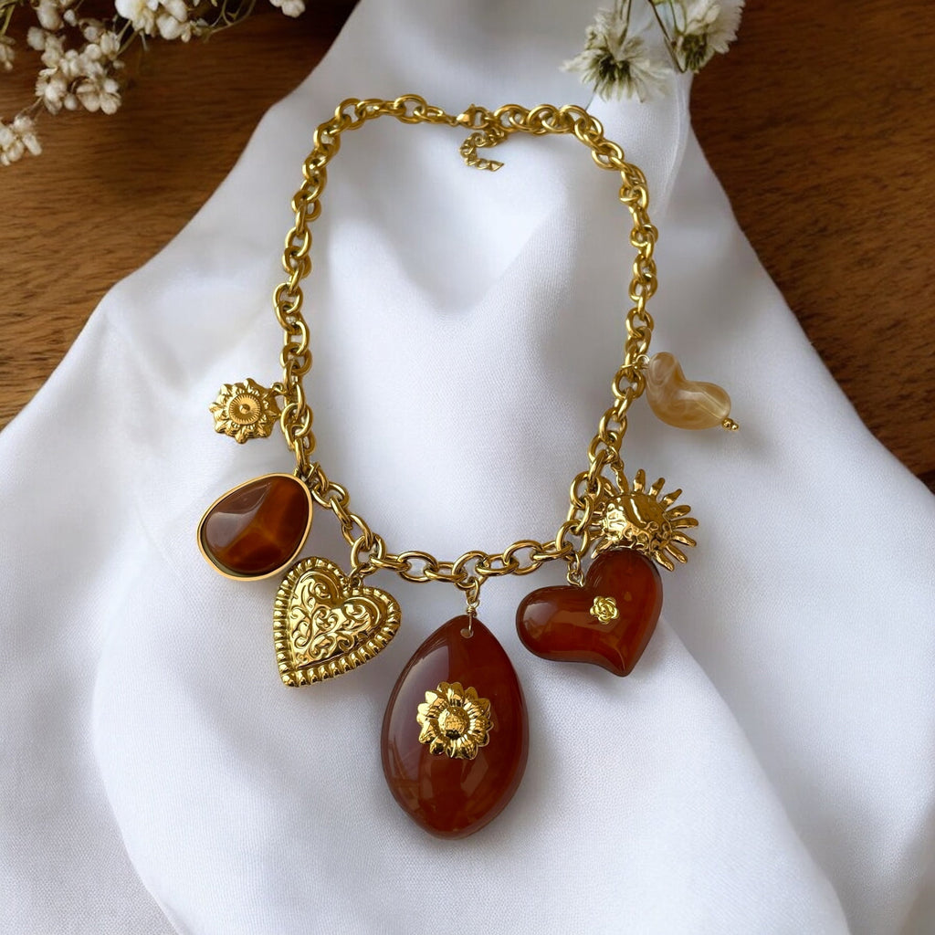 Collier chaîne charms Ma boutique