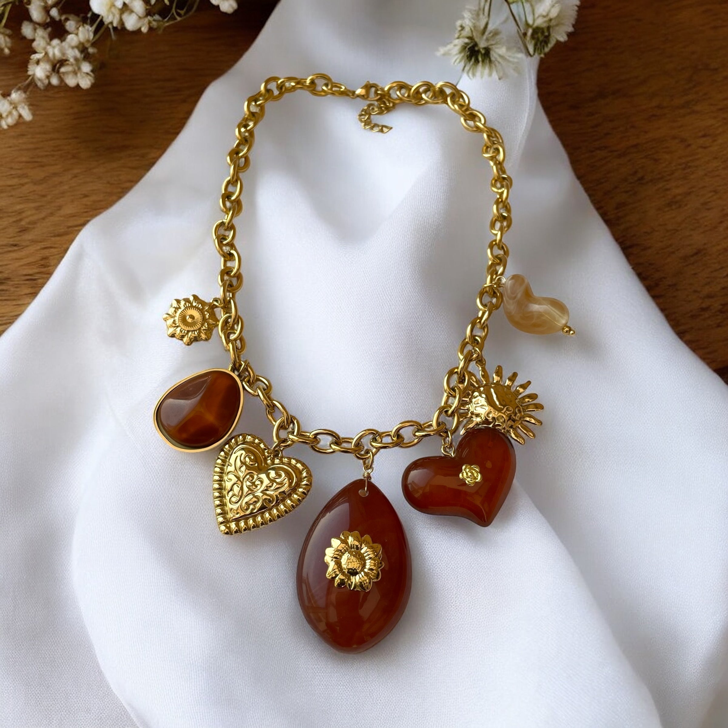 Collier chaîne charms Ma boutique