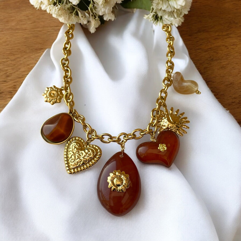 Collier chaîne charms Ma boutique