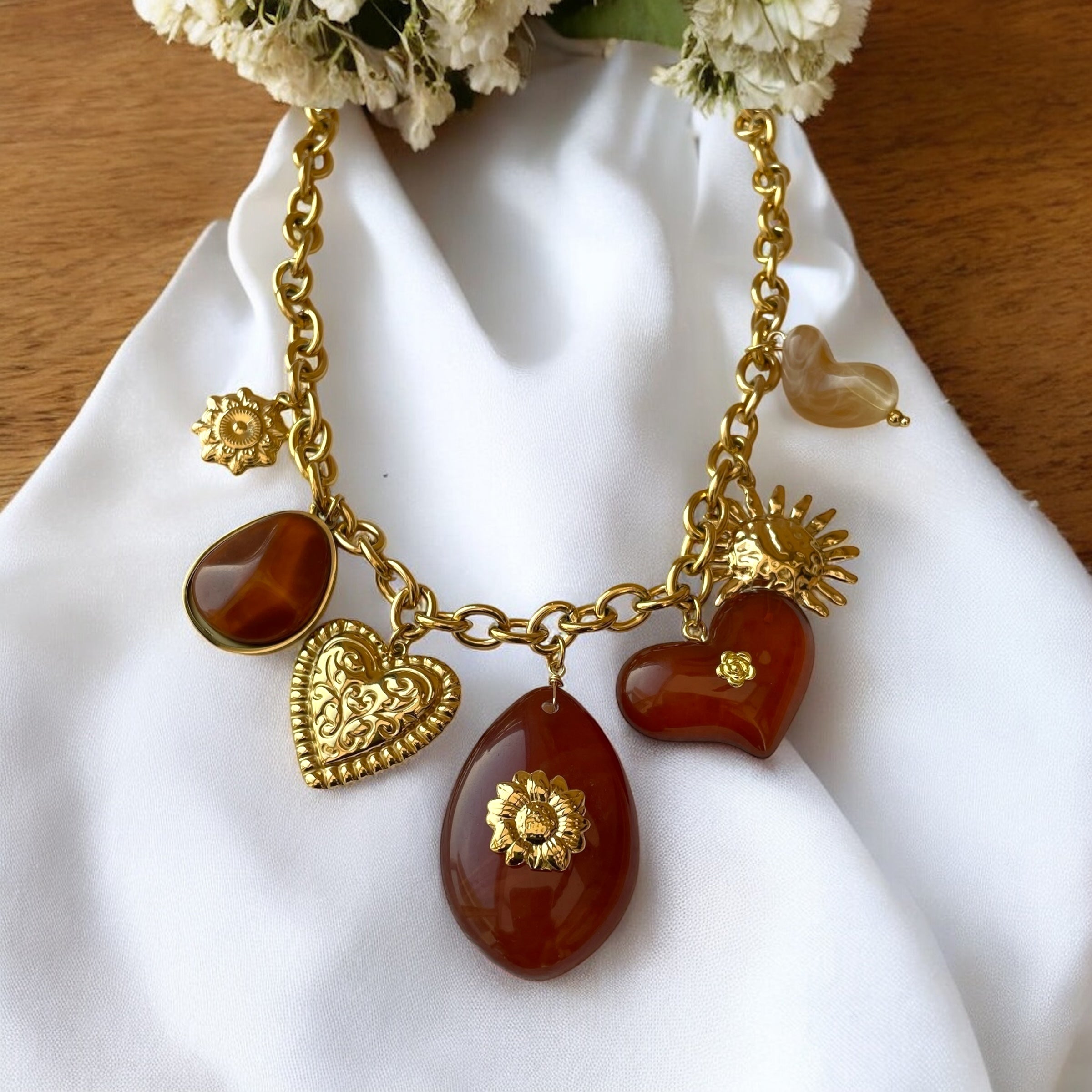 Collier chaîne charms Ma boutique